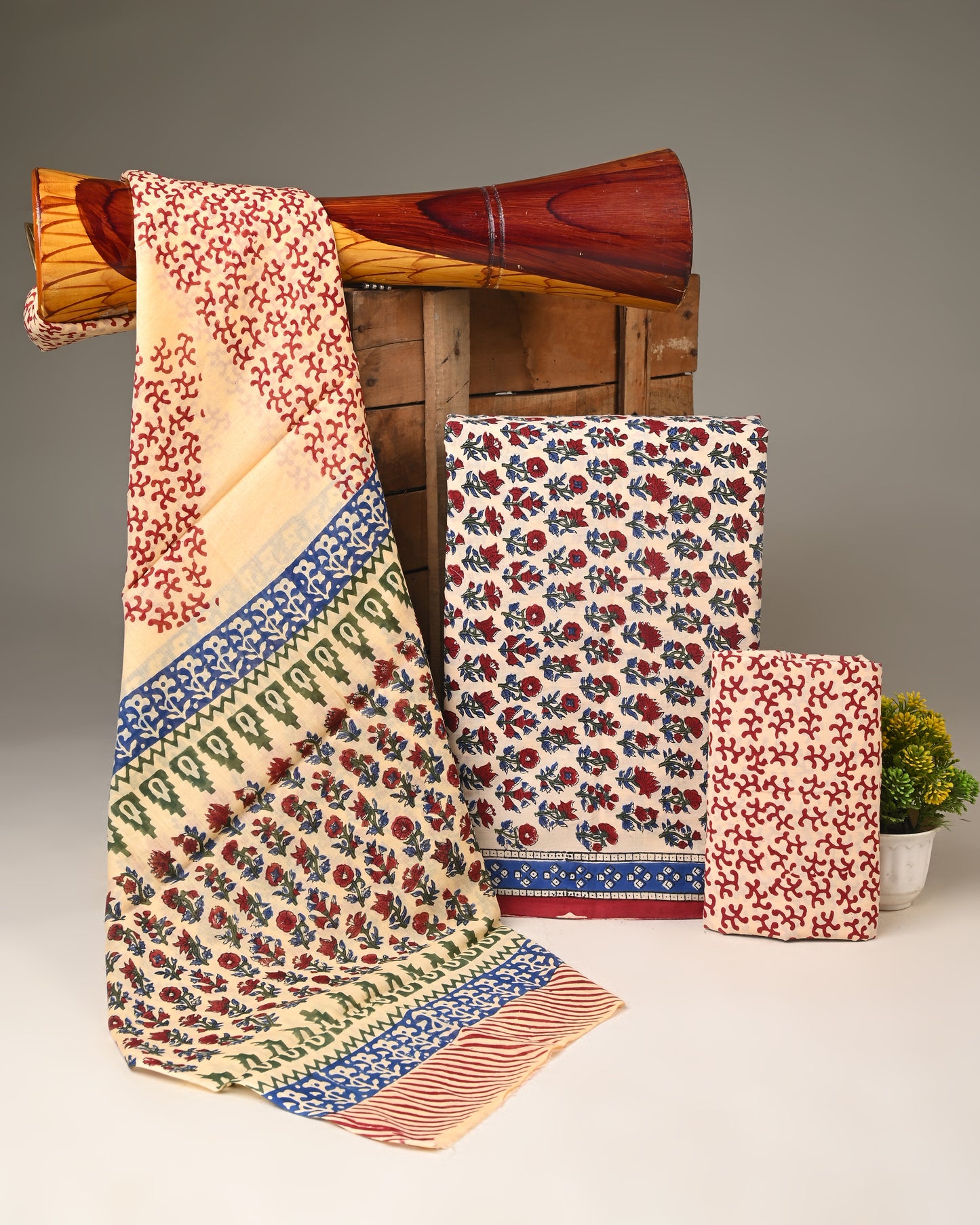 COTTON DUPATTA COTTON SUIT