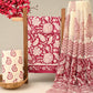 CHIFFON DUPATTA COTTON SUIT
