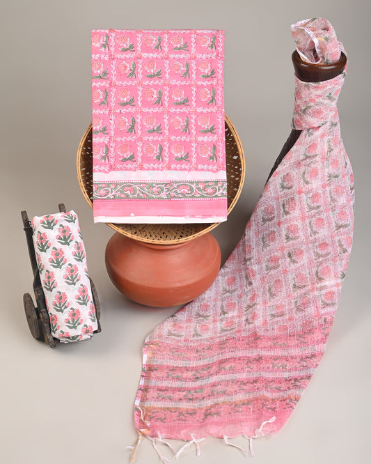 KOTA DORIYA DUPATTA COTTON SUIT