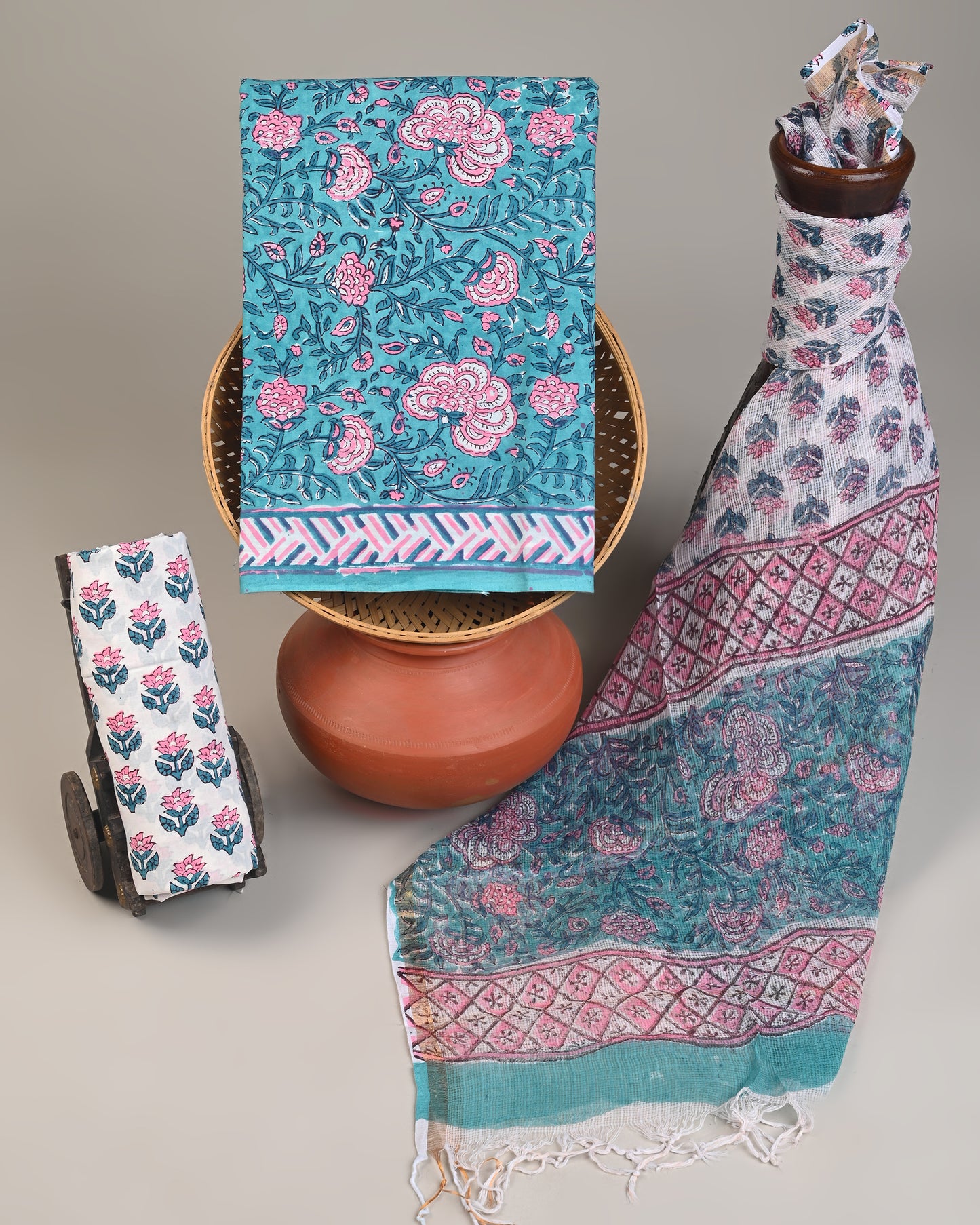 KOTA DORIYA DUPATTA COTTON SUIT