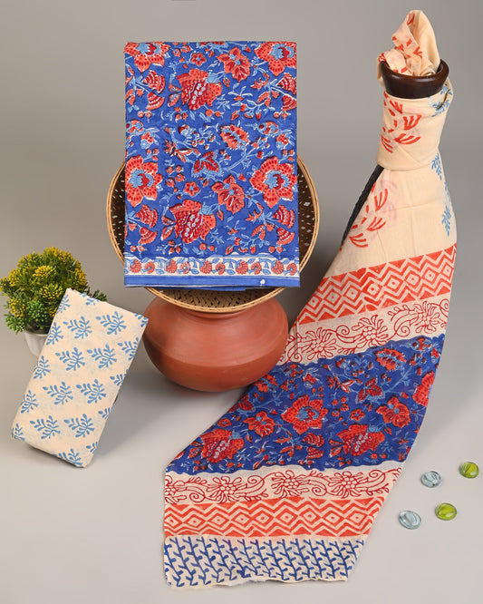COTTON DUPATTA COTTON SUIT