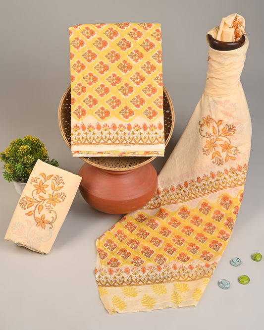 COTTON DUPATTA COTTON SUIT