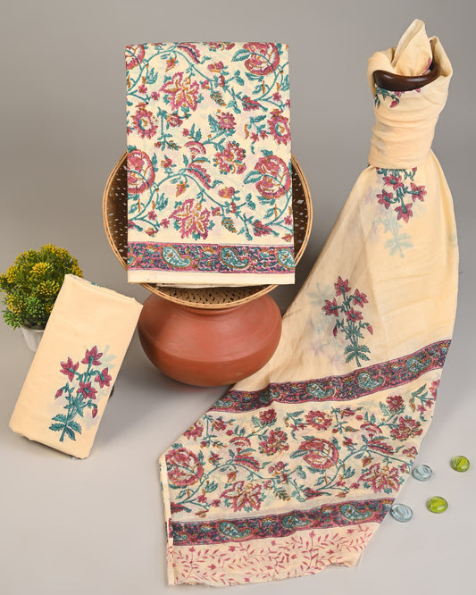 COTTON DUPATTA COTTON SUIT