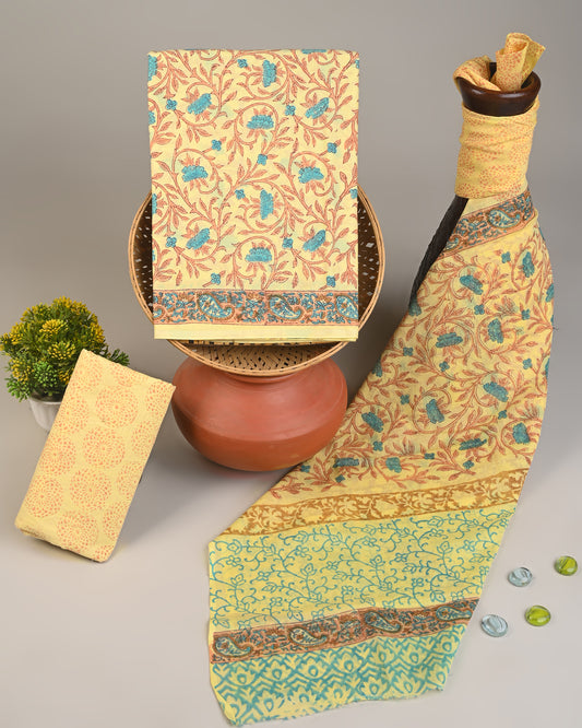 COTTON DUPATTA COTTON SUIT
