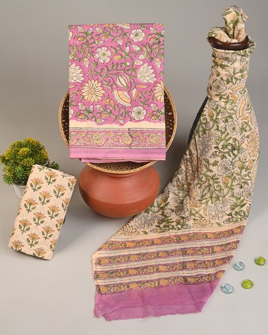 COTTON DUPATTA COTTON SUIT