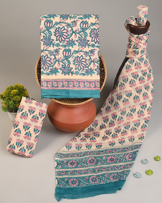 COTTON DUPATTA COTTON SUIT