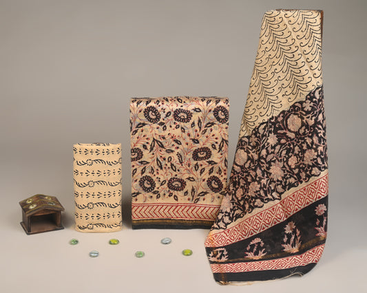 Chanderi Silk Suit Set