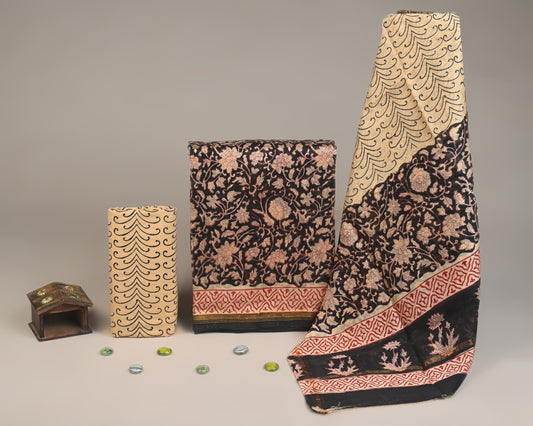 Chanderi Silk Suit Set