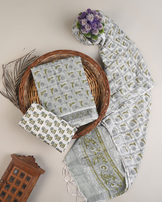 Linen Cotton Suit Set