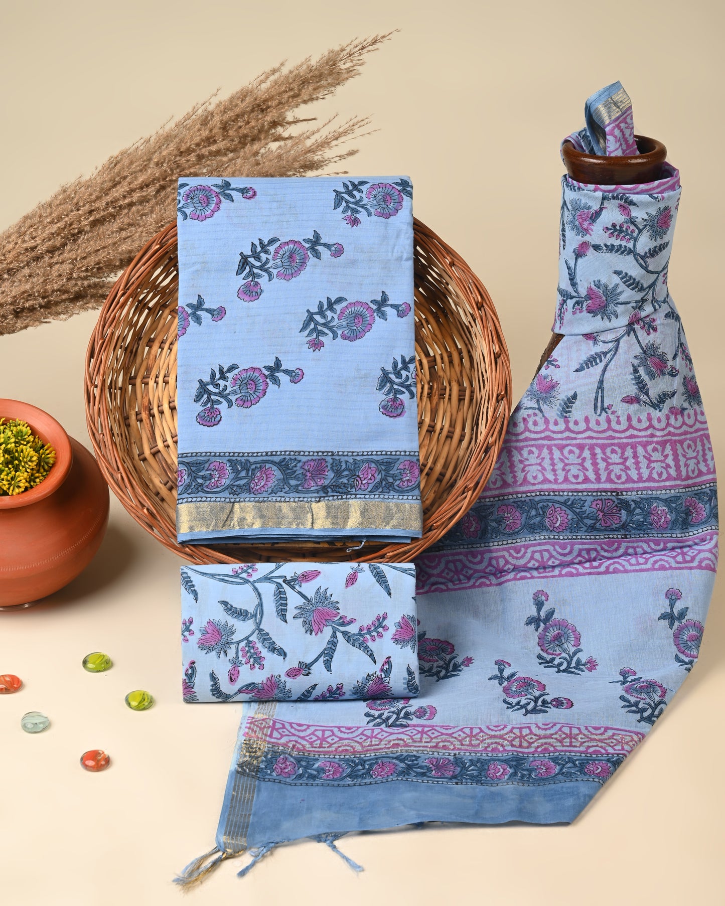 SOUTH COTTON SUITS (MANGALGIRI)