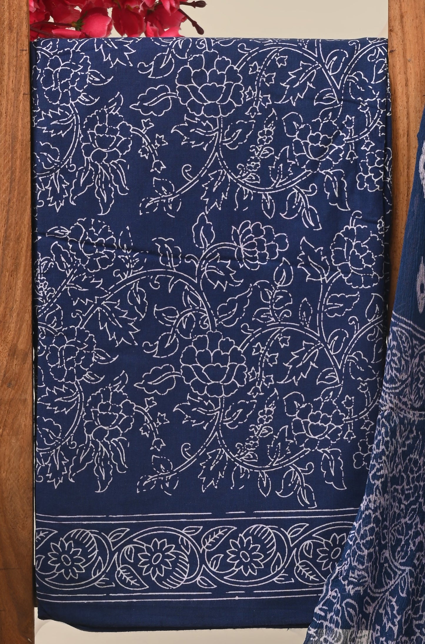 CHIFFON DUPATTA COTTON SUIT