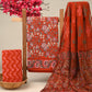 CHIFFON DUPATTA COTTON SUIT