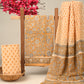 CHIFFON DUPATTA COTTON SUIT