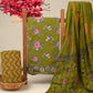 CHIFFON DUPATTA COTTON SUIT