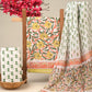 CHIFFON DUPATTA COTTON SUIT