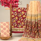 CHIFFON DUPATTA COTTON SUIT