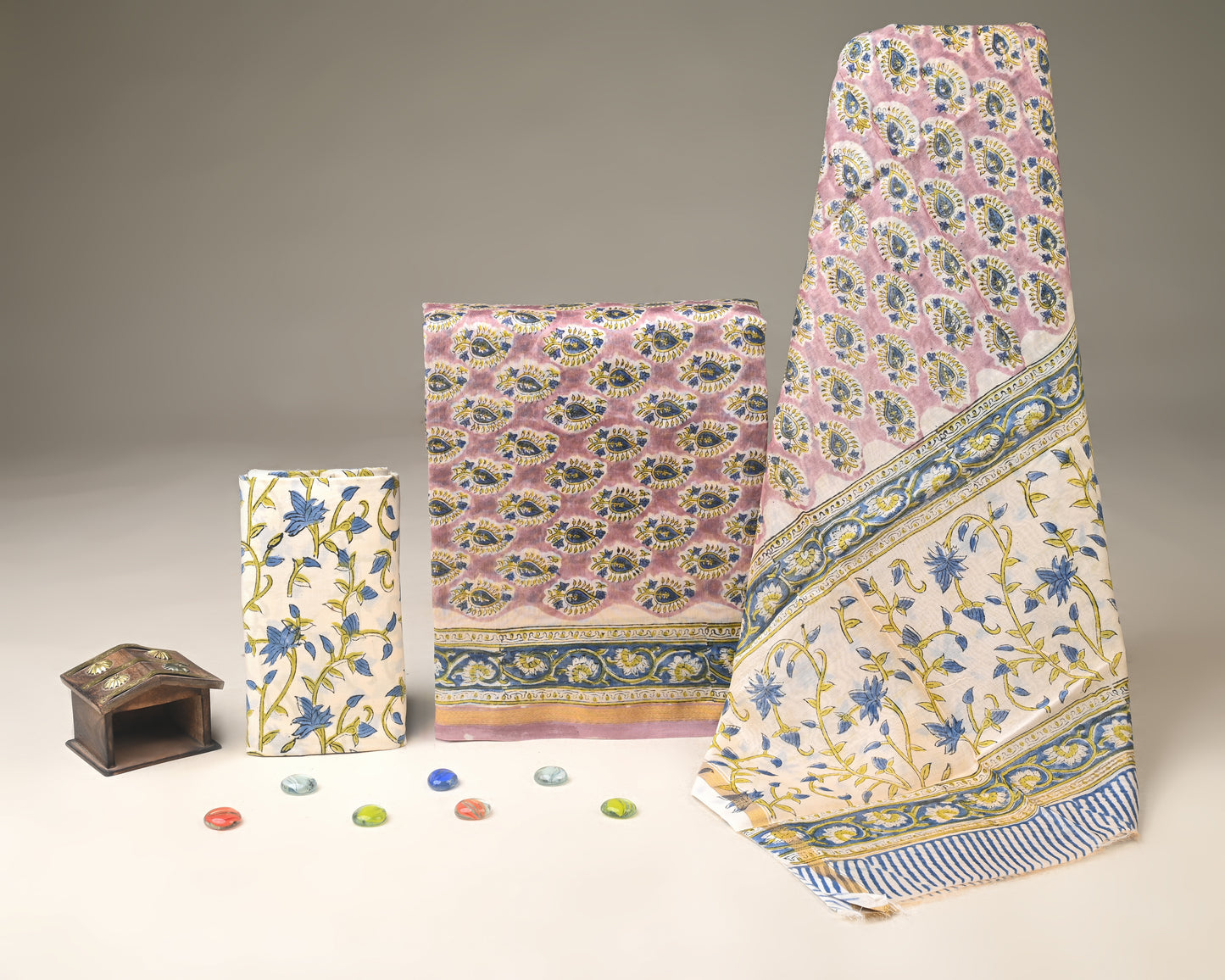 Chanderi Silk Suit Set