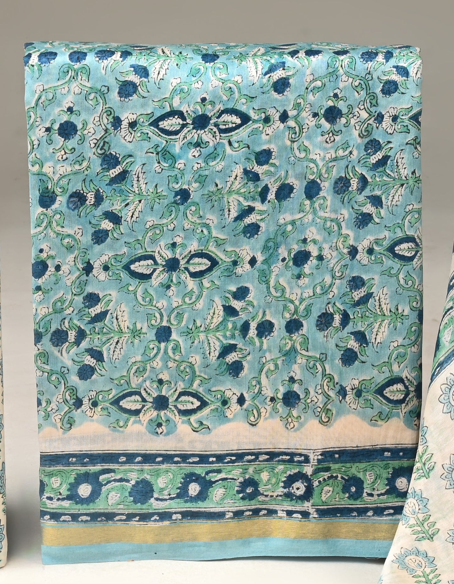 Chanderi Silk Suit Set