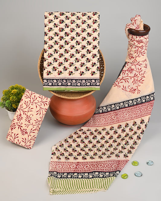 COTTON DUPATTA COTTON SUIT