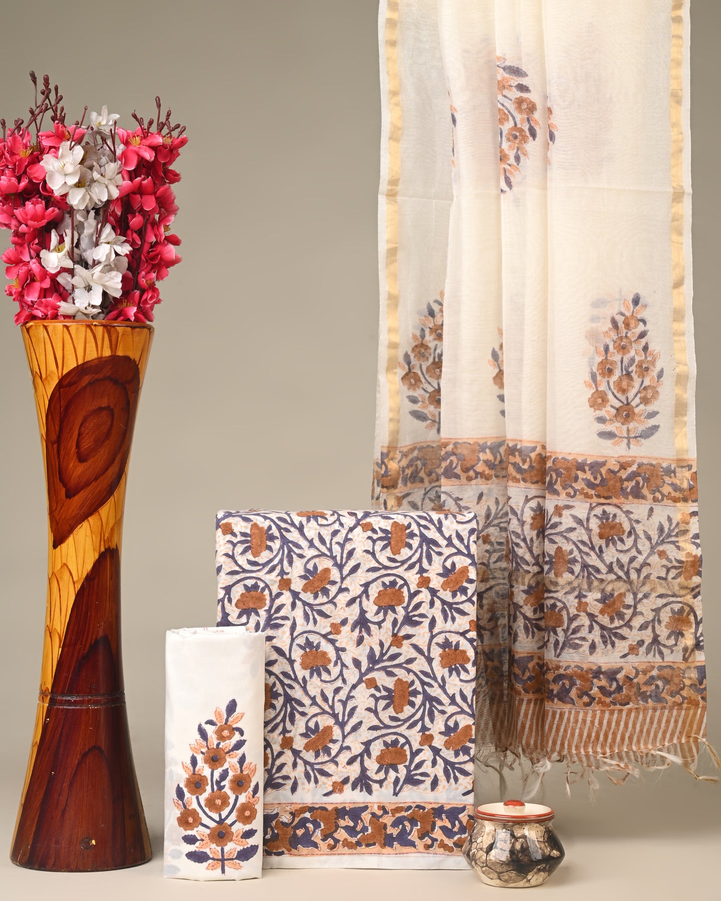 CHANDERI COTTON DUPATTA