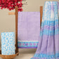 CHIFFON DUPATTA COTTON SUIT