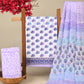 CHIFFON DUPATTA COTTON SUIT