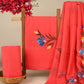 CHIFFON DUPATTA COTTON SUIT