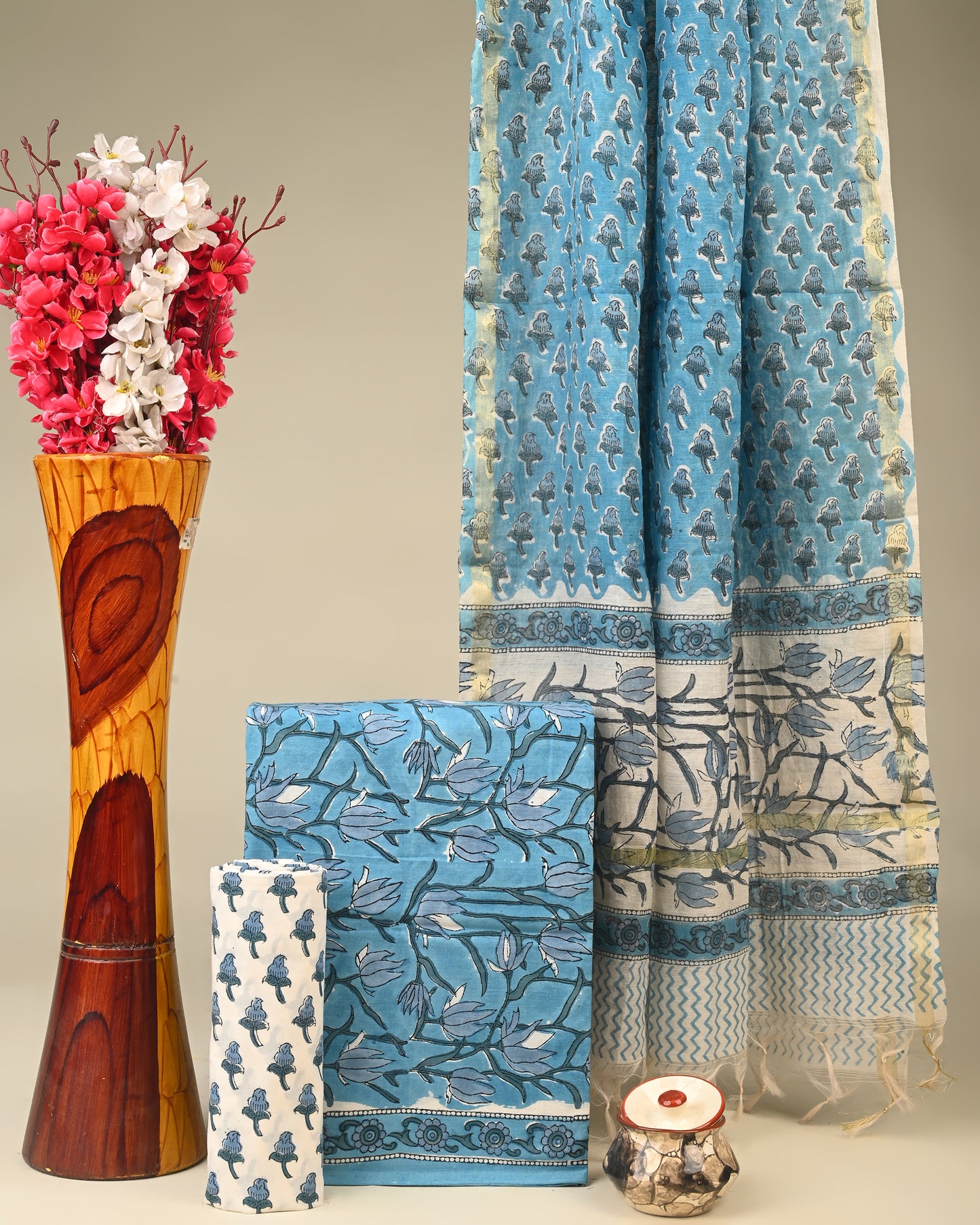 CHANDERI COTTON DUPATTA