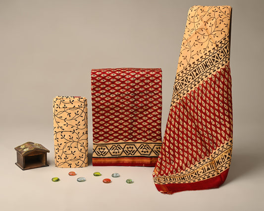 Chanderi Silk Suit Set