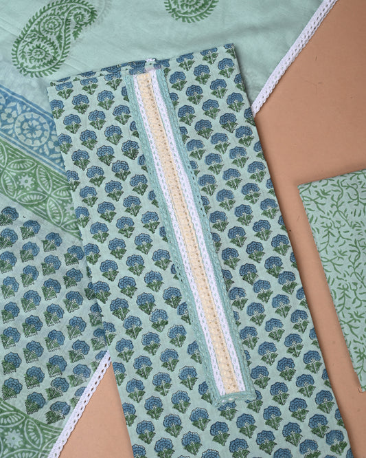 COTTON WORK SUIT SET