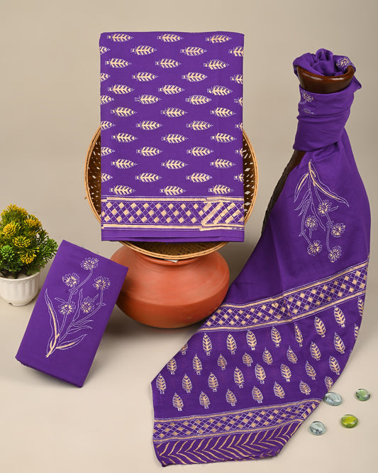 COTTON DUPATTA COTTON SUIT