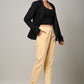 BEIGE COTTON PANT FOR WOMEN
