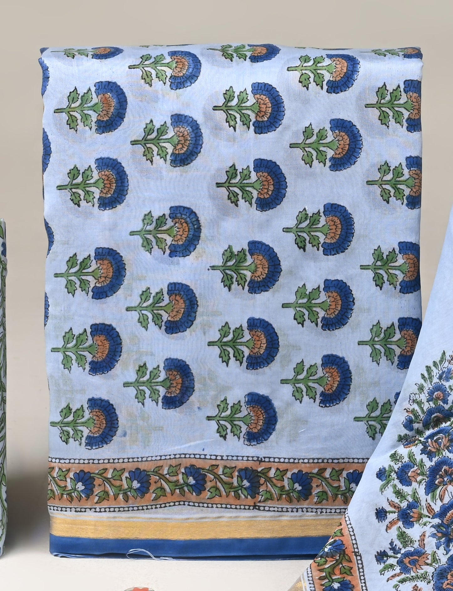 Chanderi Silk Suit Set