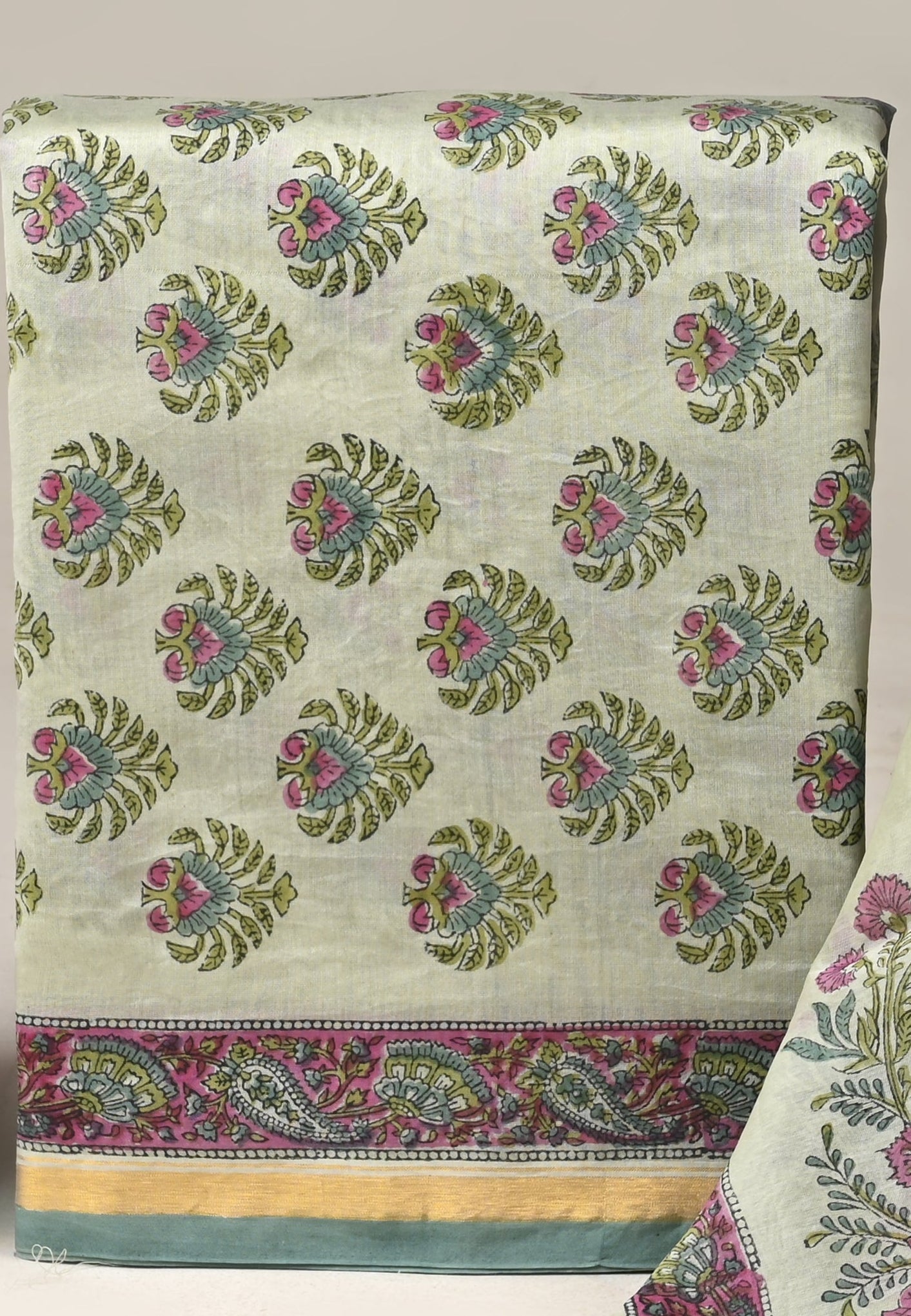Chanderi Silk Suit Set