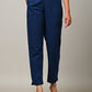 BLUE COTTON PANT FOR WOMEN