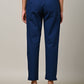 BLUE COTTON PANT FOR WOMEN