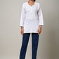 BLUE COTTON PANT FOR WOMEN