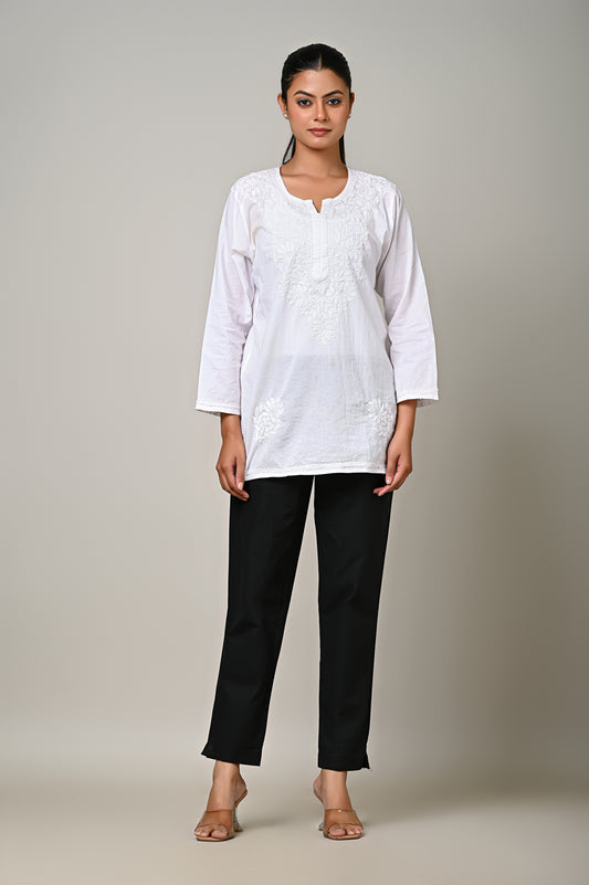 BLACK COTTON PANT FOR WOMEN