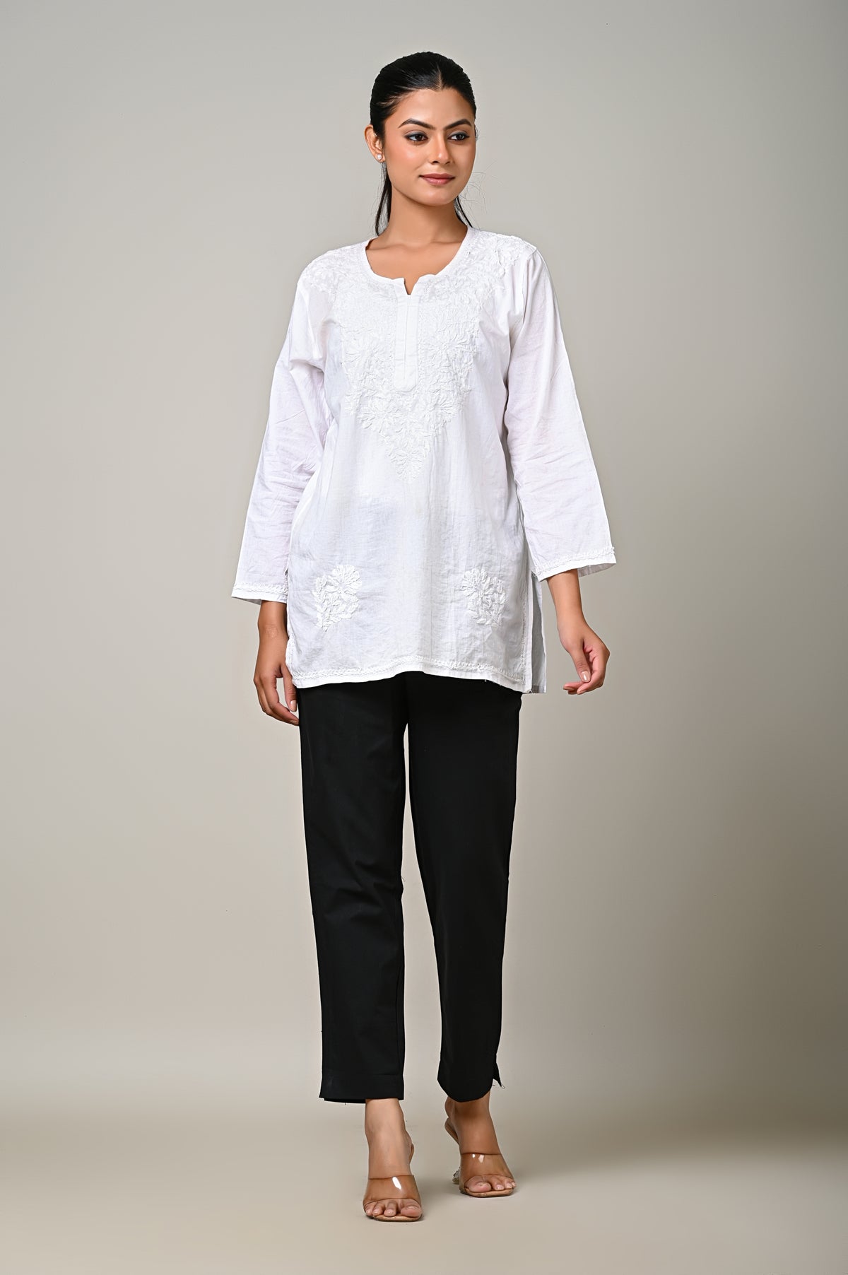 BLACK COTTON PANT FOR WOMEN