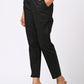 BLACK COTTON PANT FOR WOMEN