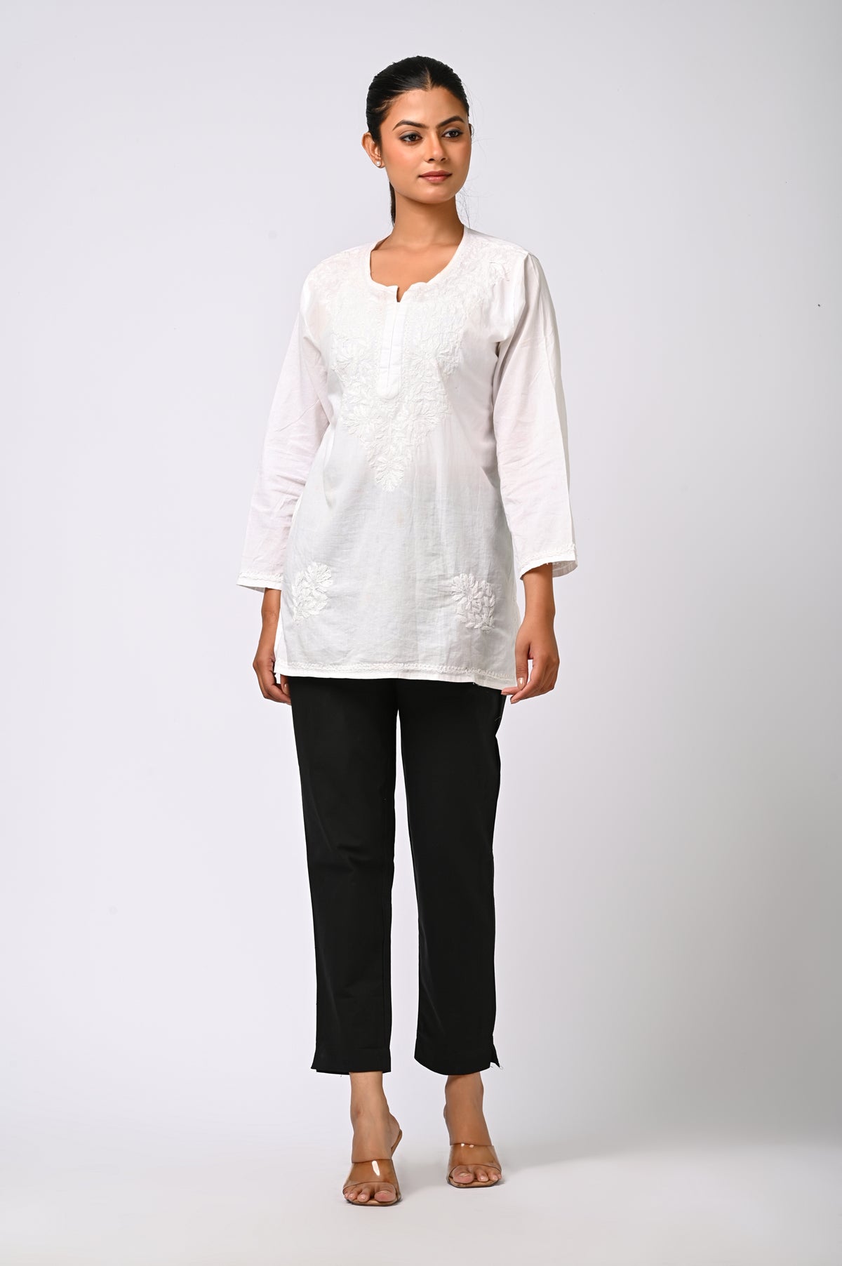 BLACK COTTON PANT FOR WOMEN