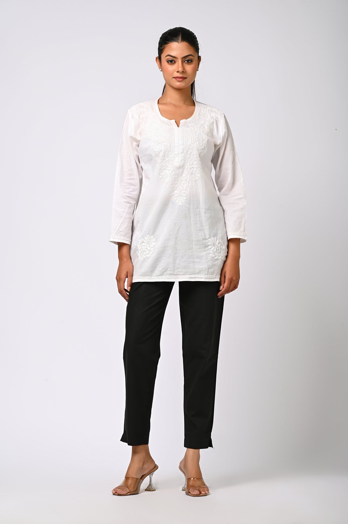 BLACK COTTON PANT FOR WOMEN