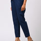 BLUE COTTON PANT FOR WOMEN