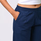 BLUE COTTON PANT FOR WOMEN