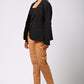 COFFEE COTTON PANT FOR WOMEN