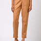 COFFEE COTTON PANT FOR WOMEN