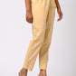 BEIGE COTTON PANT FOR WOMEN