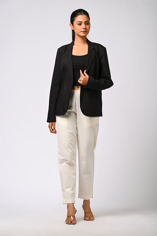 🎁 WHITE COTTON PANT FOR WOMEN (Discount)