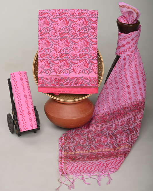 KOTA DORIYA DUPATTA COTTON SUIT