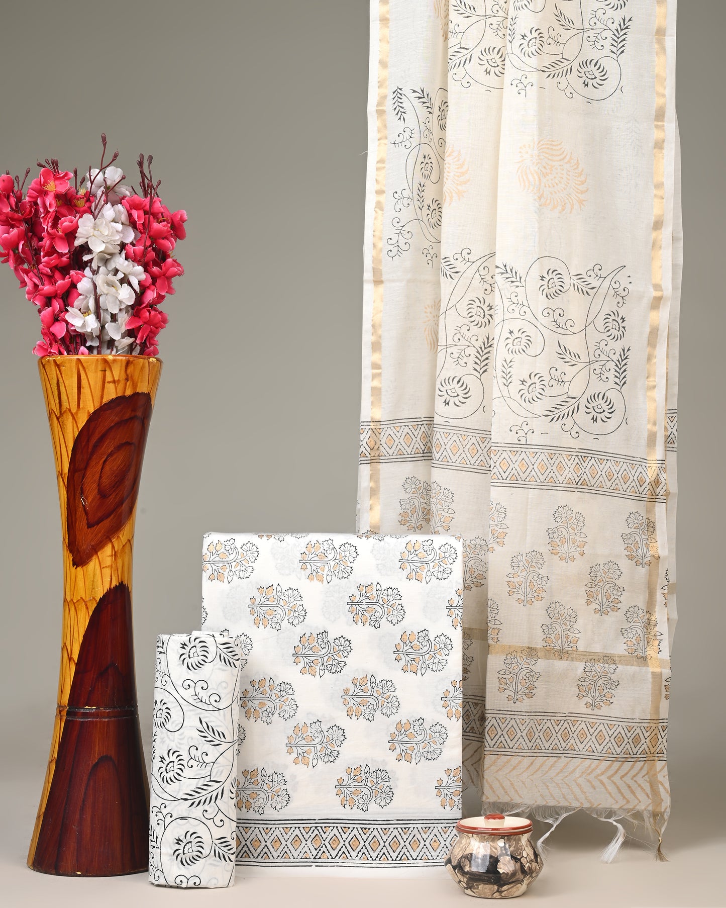 CHANDERI COTTON DUPATTA